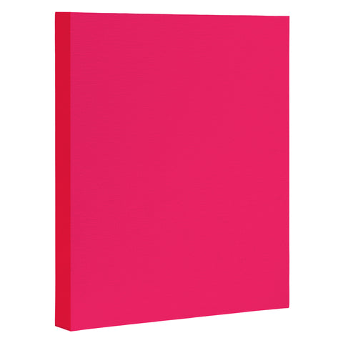 DENY Designs Pink 812c Art Canvas