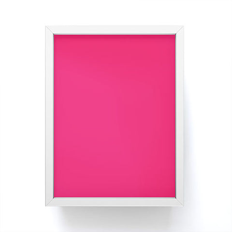DENY Designs Pink 812c Framed Mini Art Print