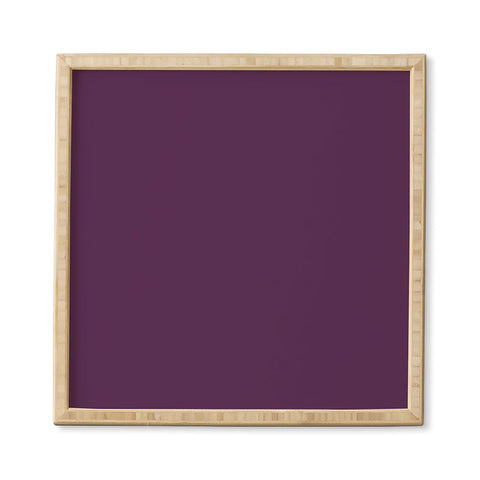 DENY Designs Plum 262c Framed Wall Art