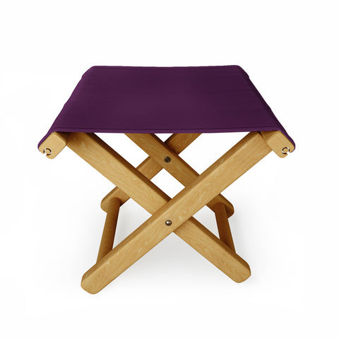 DENY Designs Plum 262c Folding Stool