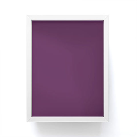 DENY Designs Plum 262c Framed Mini Art Print