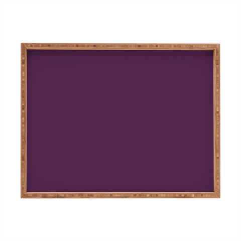 DENY Designs Plum 262c Rectangular Tray