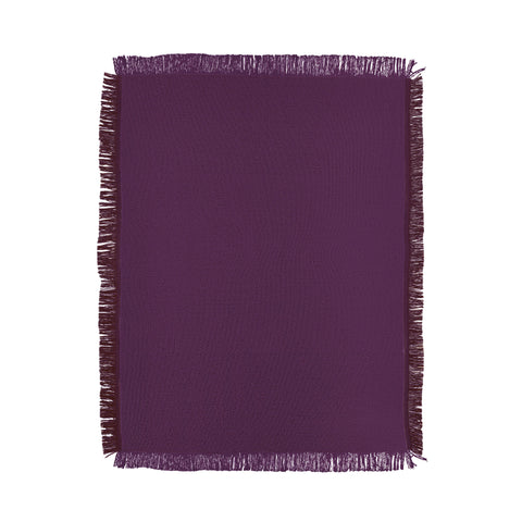 DENY Designs Plum 262c Throw Blanket