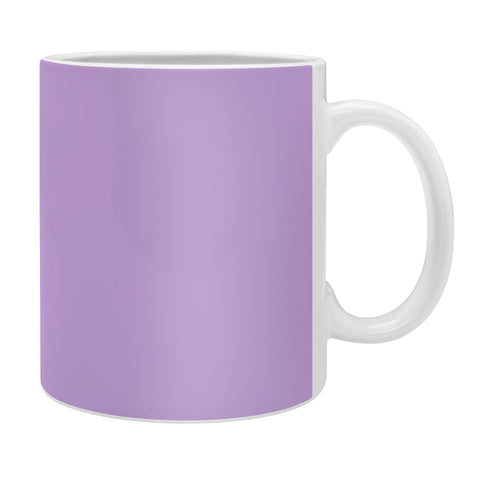 DENY Designs Powder Purple 529c Coffee Mug