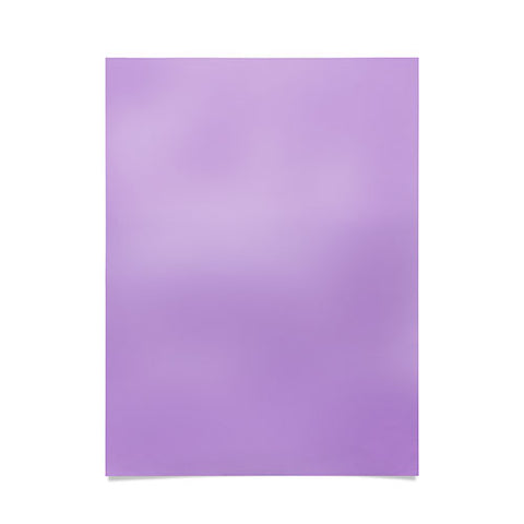 DENY Designs Powder Purple 529c Poster