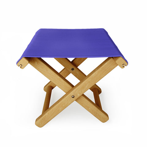 DENY Designs Purple 2725c Folding Stool