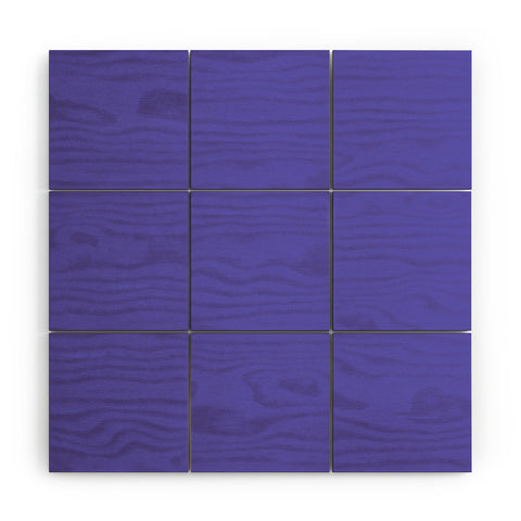 DENY Designs Purple 2725c Wood Wall Mural