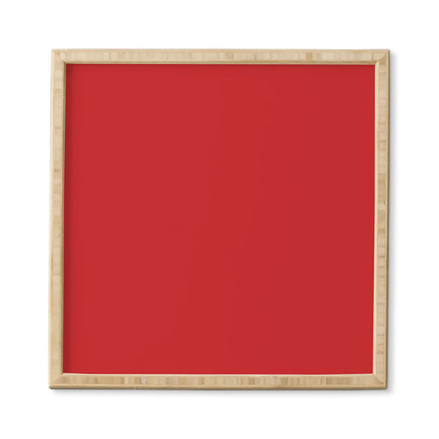 DENY Designs Red 1797c Framed Wall Art