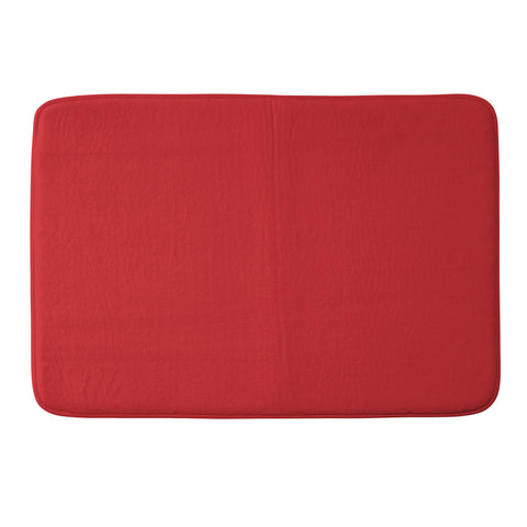 DENY Designs Red 1797c Memory Foam Bath Mat