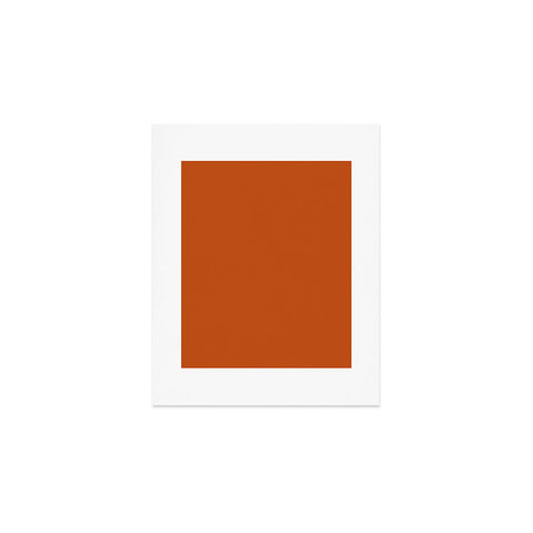 DENY Designs Rust 167c Art Print