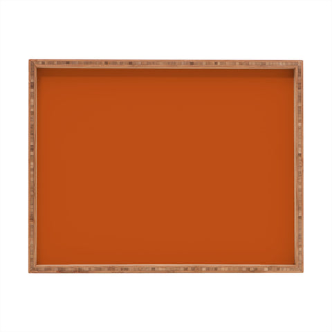 DENY Designs Rust 167c Rectangular Tray
