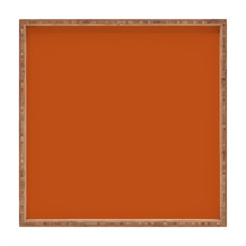 DENY Designs Rust 167c Square Tray