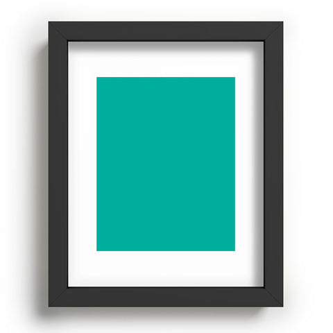 DENY Designs Sea Green 3275c Recessed Framing Rectangle