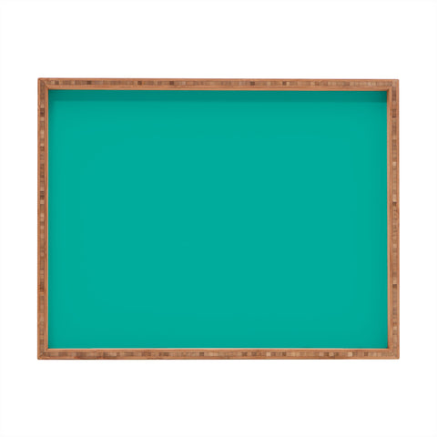 DENY Designs Sea Green 3275c Rectangular Tray