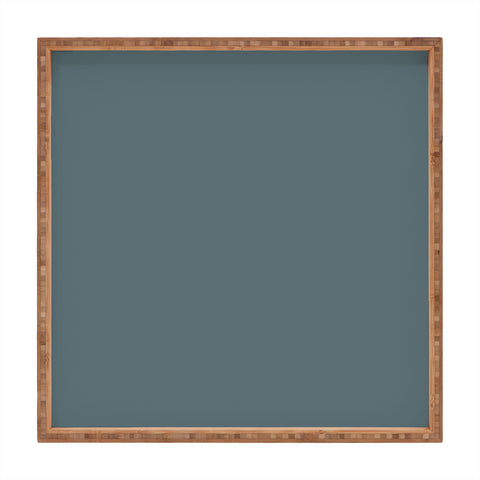 DENY Designs Teal Gray 5D7076 Square Tray
