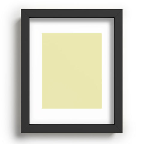 DENY Designs Tender Yellow 607c Recessed Framing Rectangle