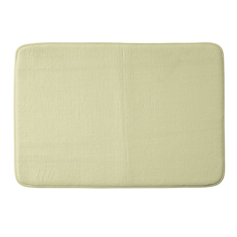 DENY Designs Tender Yellow 607c Memory Foam Bath Mat