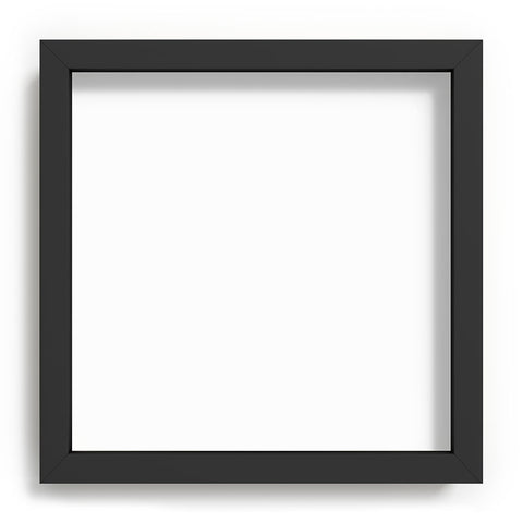 DENY Designs White Recessed Framing Square