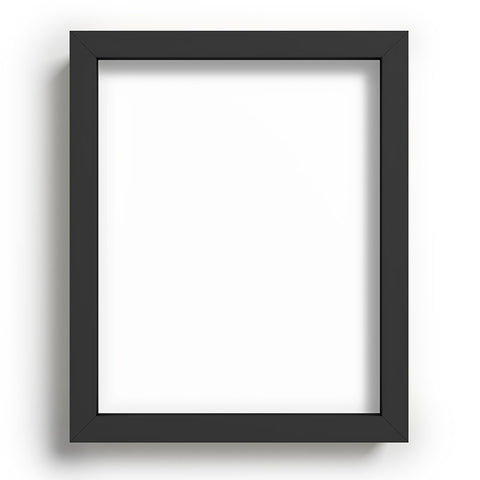 DENY Designs White Recessed Framing Rectangle