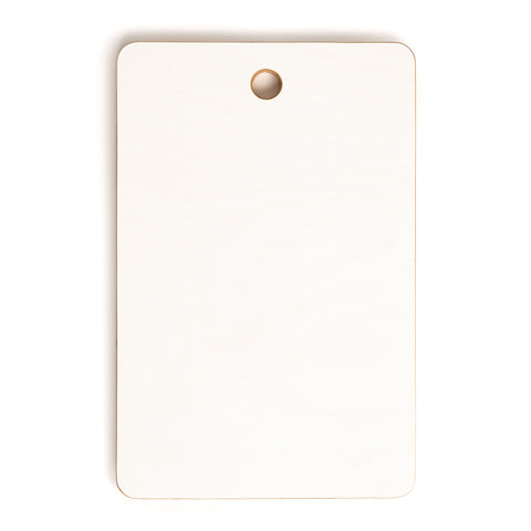 DENY Designs White Cutting Board Rectangle
