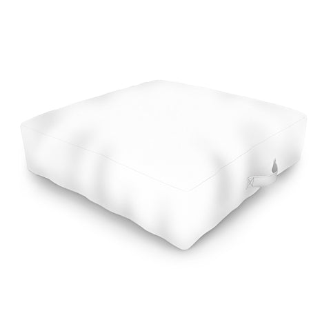 DENY Designs White Outdoor Floor Cushion