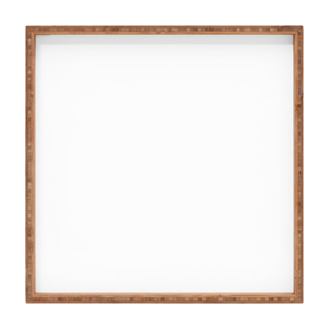 DENY Designs White Square Tray