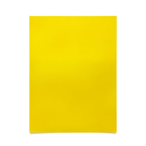 DENY Designs Yellow C Poster