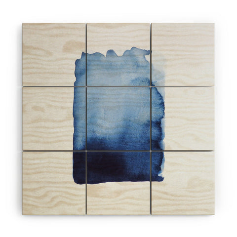 Devin Slatas INDIGO NO 1 Wood Wall Mural