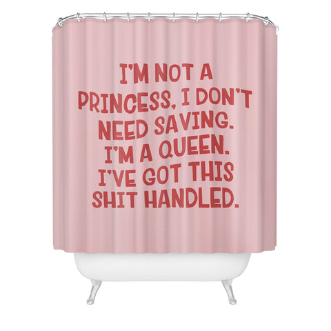 DirtyAngelFace Ive Got This Shit Handled Shower Curtain