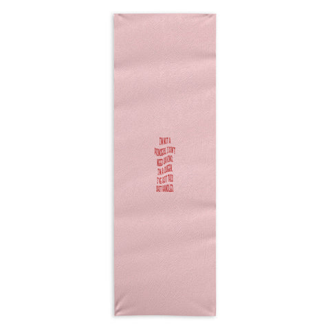 DirtyAngelFace Ive Got This Shit Handled Yoga Towel