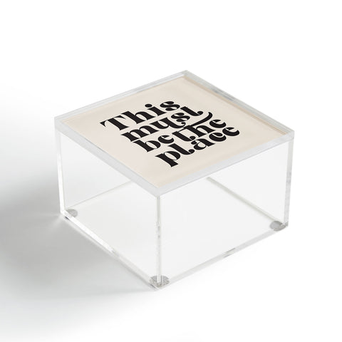 DirtyAngelFace This Must Be The Place I Acrylic Box