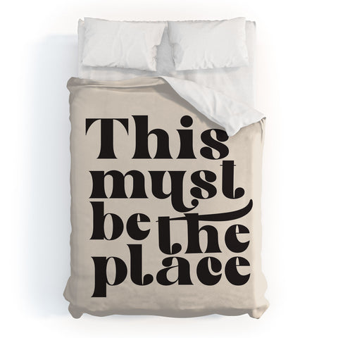 DirtyAngelFace This Must Be The Place I Duvet Cover