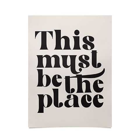 DirtyAngelFace This Must Be The Place I Poster