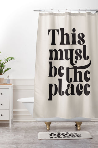 DirtyAngelFace This Must Be The Place I Shower Curtain And Mat