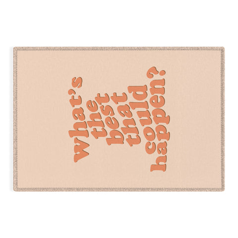 DirtyAngelFace Whats The Best That Could Happen Outdoor Rug