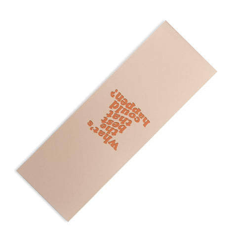 DirtyAngelFace Whats The Best That Could Happen Yoga Mat