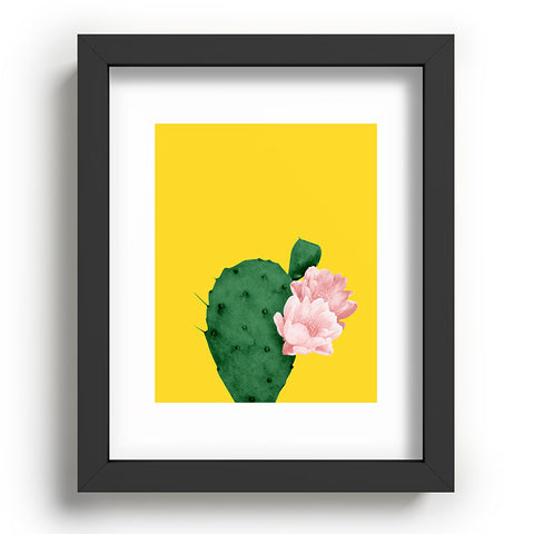 Djaheda Richers Cactus In Bloom Recessed Framing Rectangle