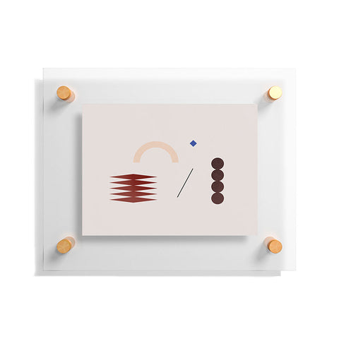 Djaheda Richers Confidence Floating Acrylic Print