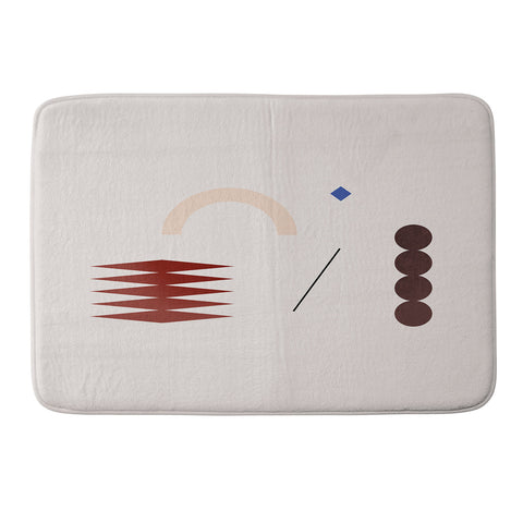 Djaheda Richers Confidence Memory Foam Bath Mat
