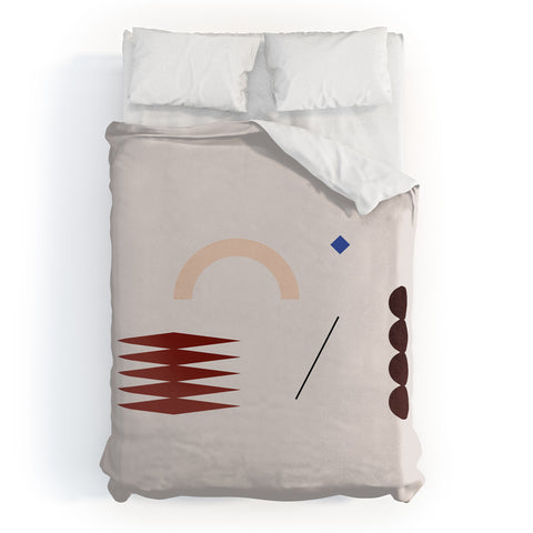 Djaheda Richers Confidence Duvet Cover