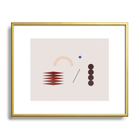 Djaheda Richers Confidence Metal Framed Art Print