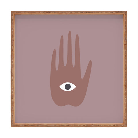 Djaheda Richers Hamsa II Square Tray