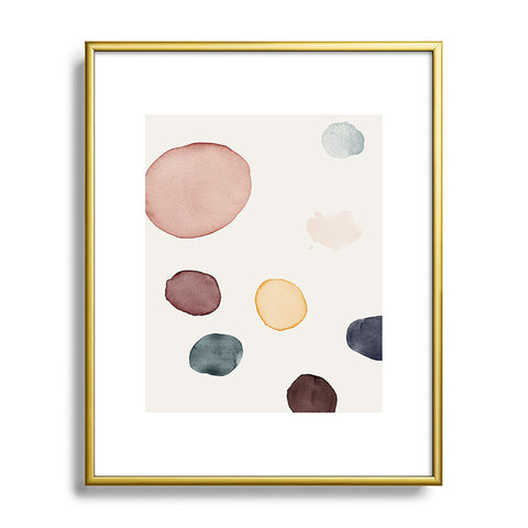 Djaheda Richers Peace Metal Framed Art Print