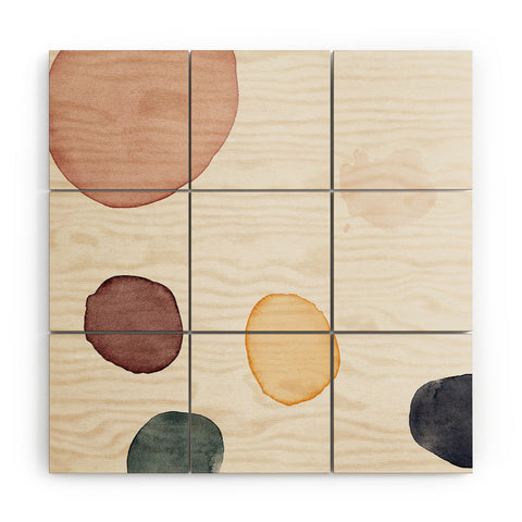 Djaheda Richers Peace Wood Wall Mural