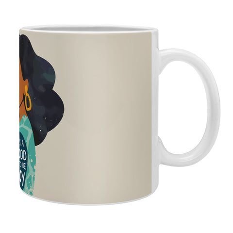 Domonique Brown Be Happy I Coffee Mug