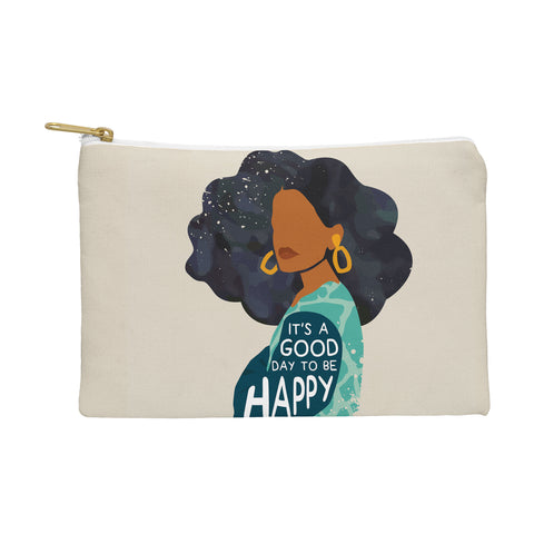Domonique Brown Be Happy I Pouch