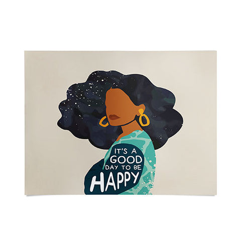 Domonique Brown Be Happy I Poster