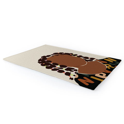 Domonique Brown Black Girl Magic No 1 Area Rug