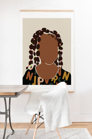 Domonique Brown Black Girl Magic No 1 Art Print And Hanger