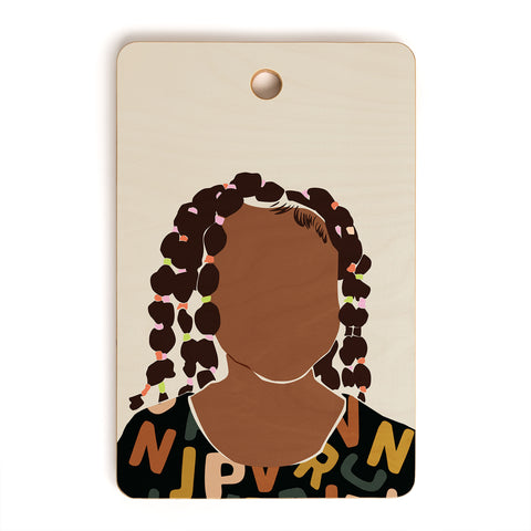 Domonique Brown Black Girl Magic No 1 Cutting Board Rectangle